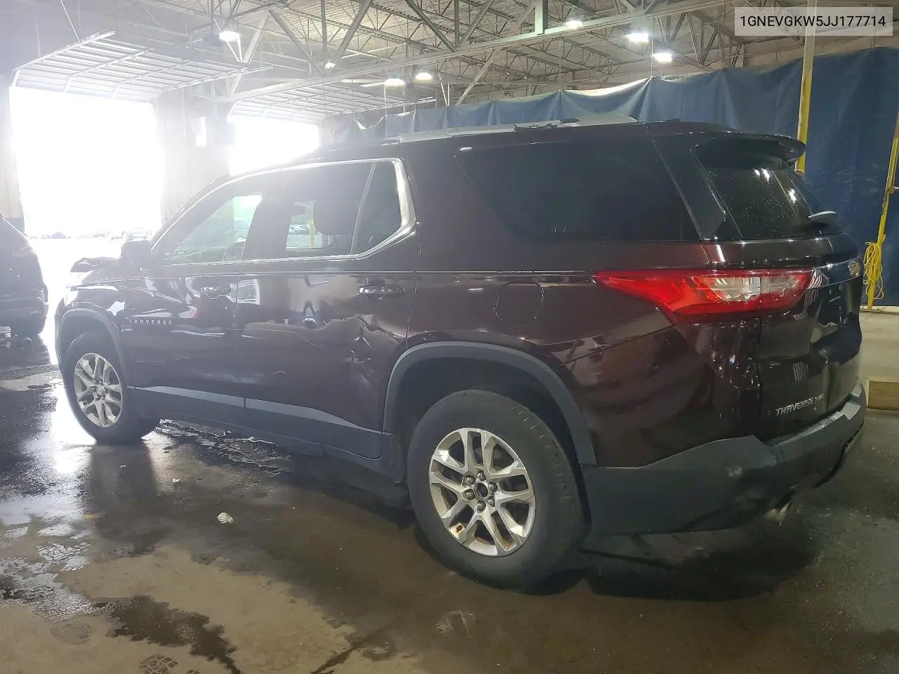 2018 Chevrolet Traverse Lt VIN: 1GNEVGKW5JJ177714 Lot: 56275396