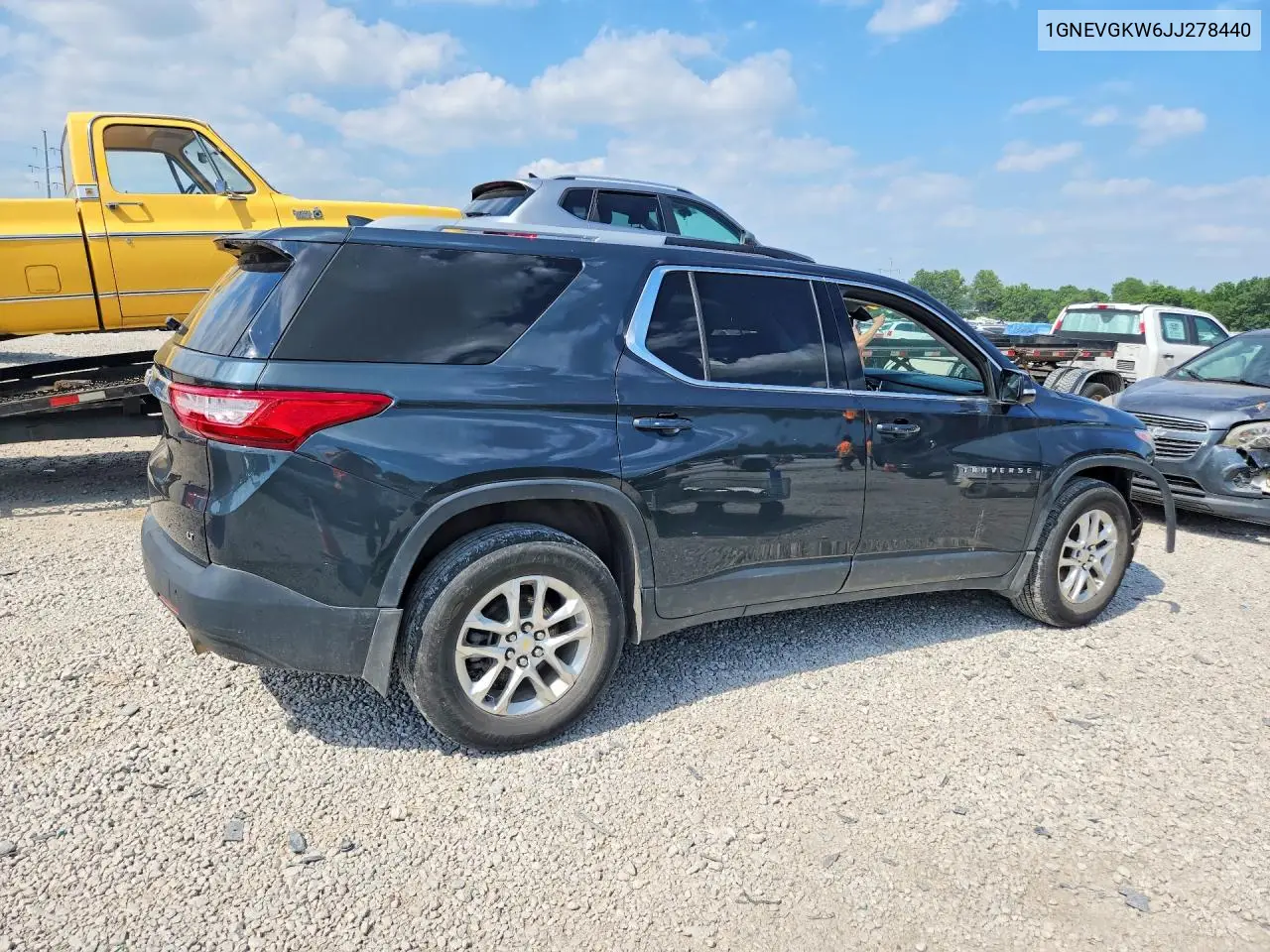 2018 Chevrolet Traverse Lt VIN: 1GNEVGKW6JJ278440 Lot: 59338746