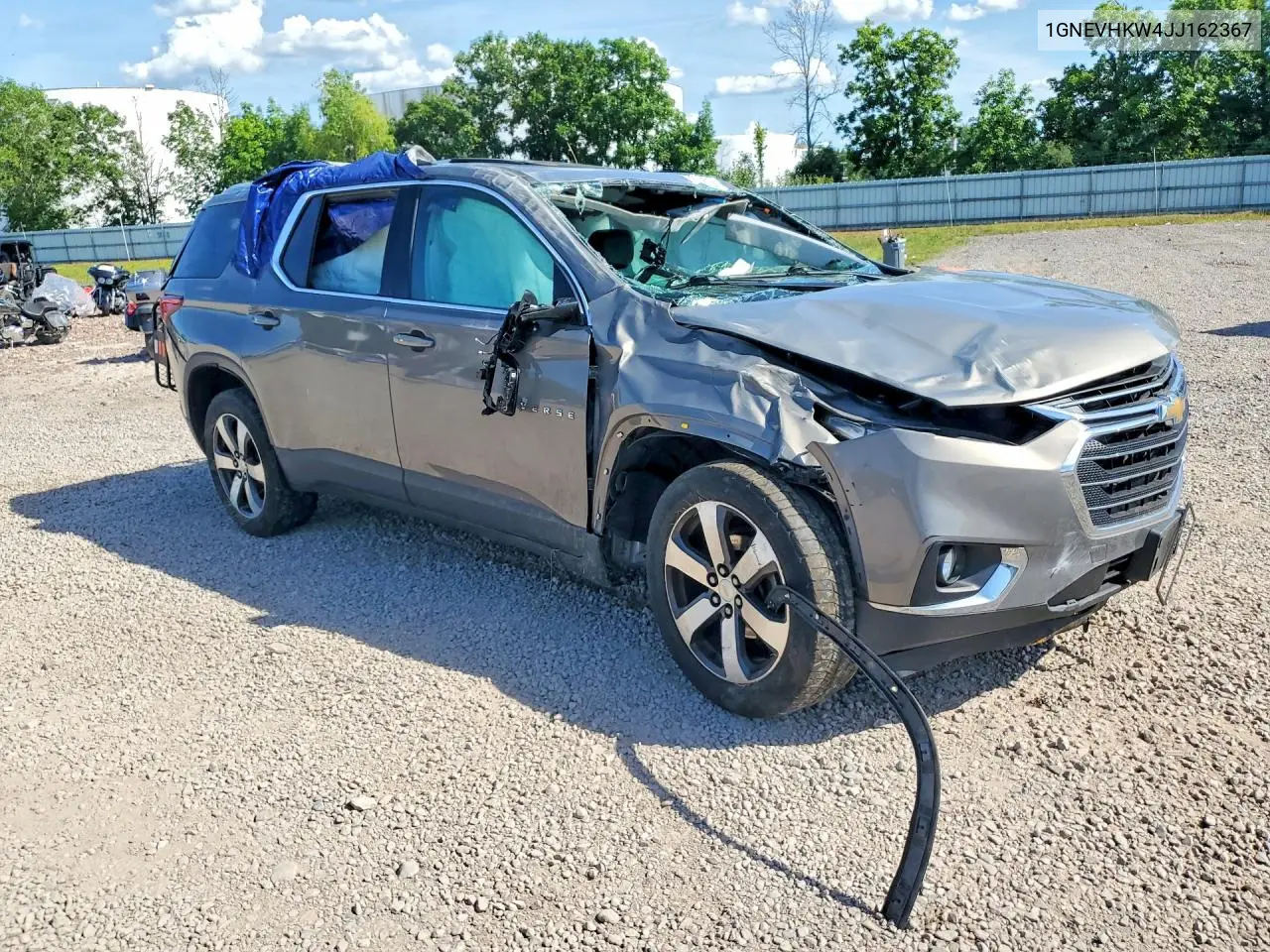 2018 Chevrolet Traverse Lt VIN: 1GNEVHKW4JJ162367 Lot: 60147316