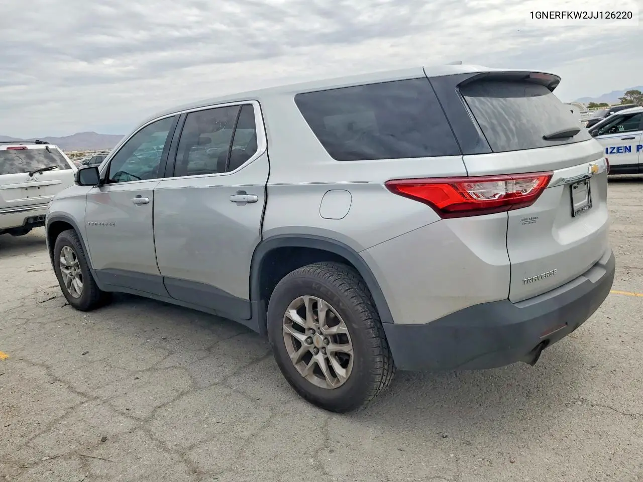 2018 Chevrolet Traverse Ls VIN: 1GNERFKW2JJ126220 Lot: 60892496