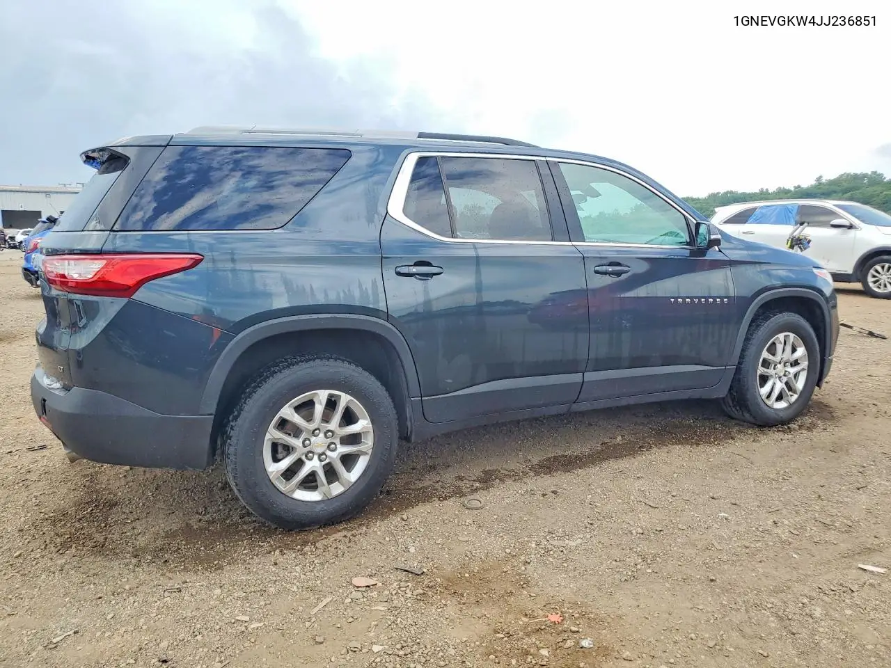 2018 Chevrolet Traverse Lt VIN: 1GNEVGKW4JJ236851 Lot: 61214946