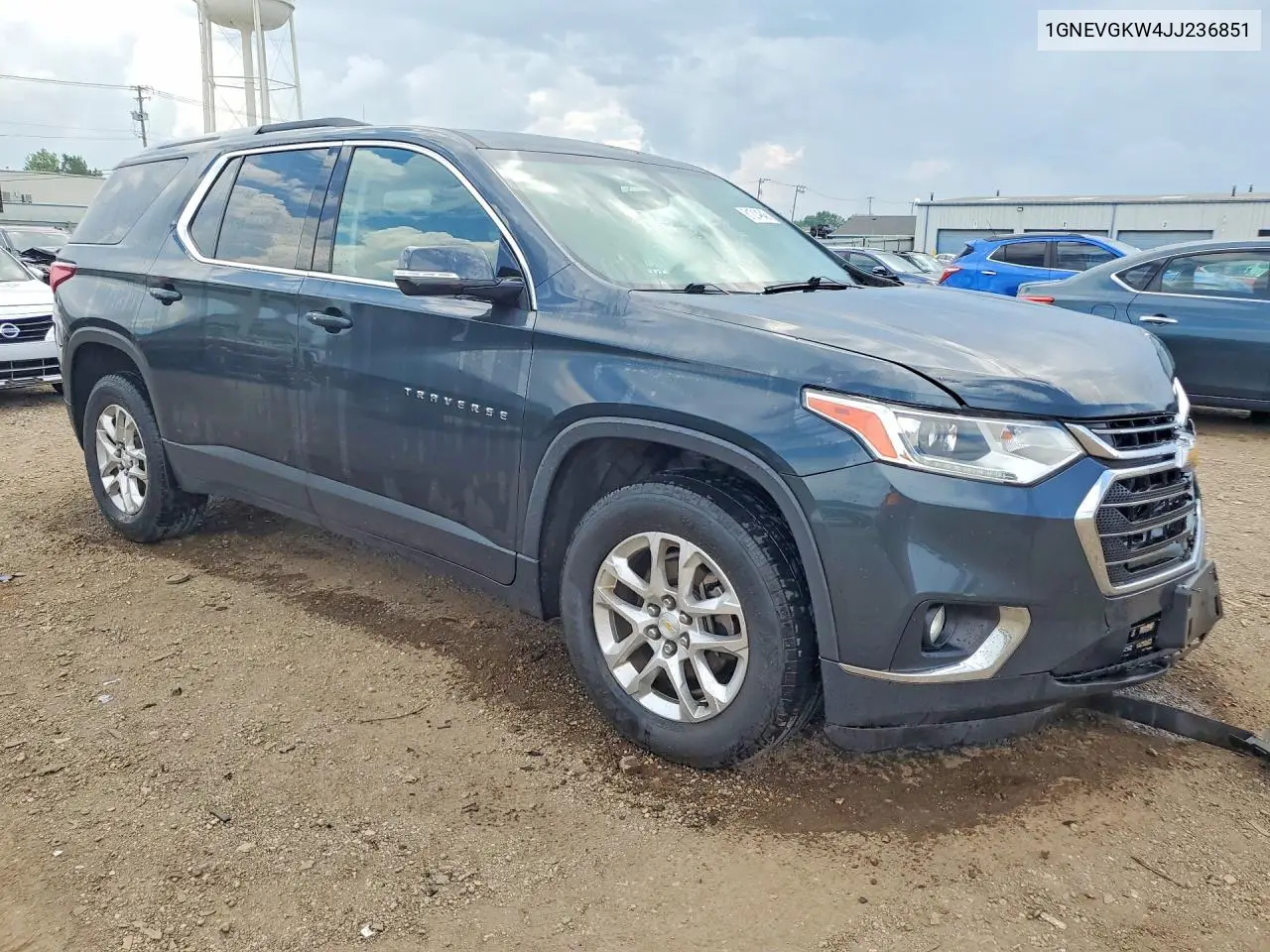 2018 Chevrolet Traverse Lt VIN: 1GNEVGKW4JJ236851 Lot: 61214946