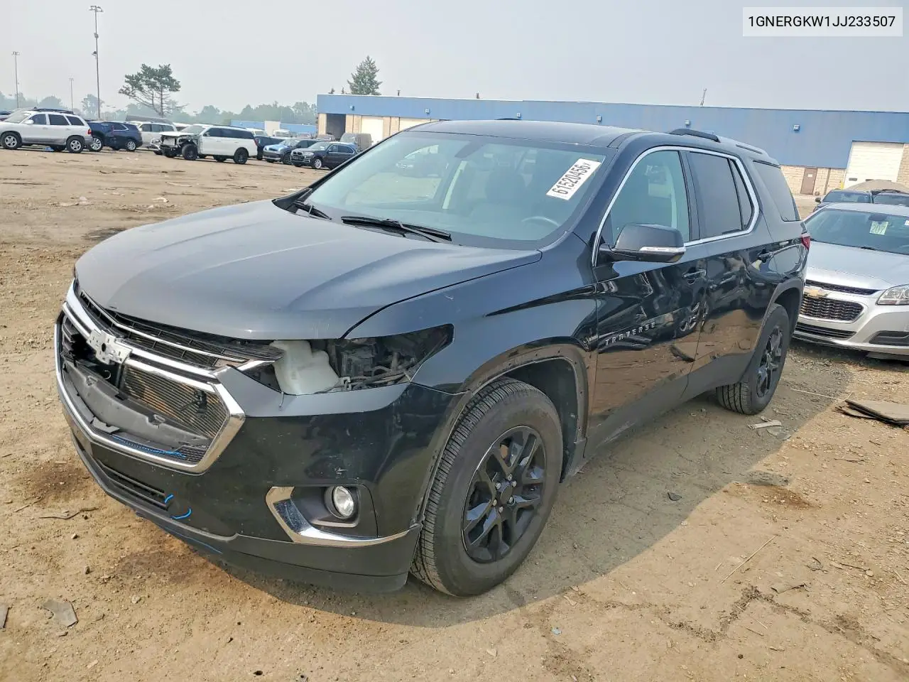 2018 Chevrolet Traverse Lt VIN: 1GNERGKW1JJ233507 Lot: 61520456