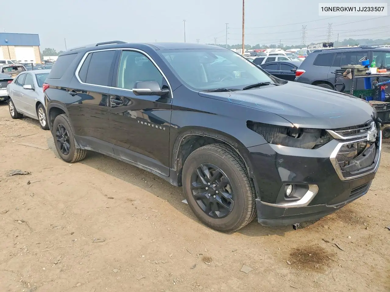 2018 Chevrolet Traverse Lt VIN: 1GNERGKW1JJ233507 Lot: 61520456