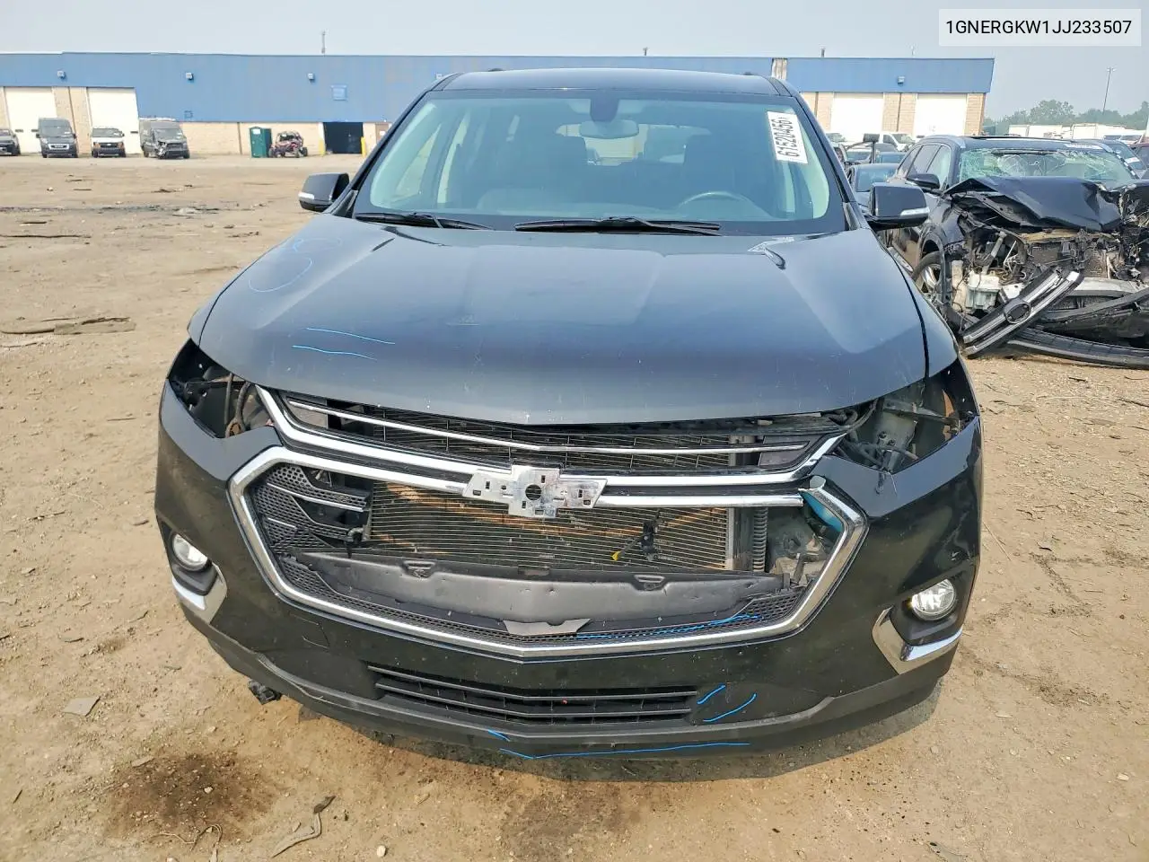 2018 Chevrolet Traverse Lt VIN: 1GNERGKW1JJ233507 Lot: 61520456