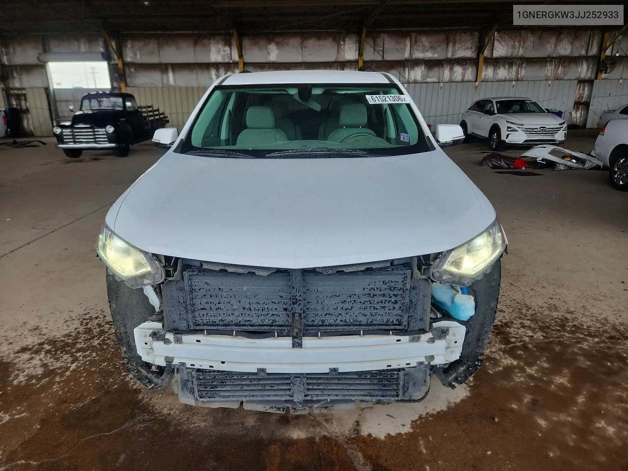 2018 Chevrolet Traverse Lt VIN: 1GNERGKW3JJ252933 Lot: 61521306