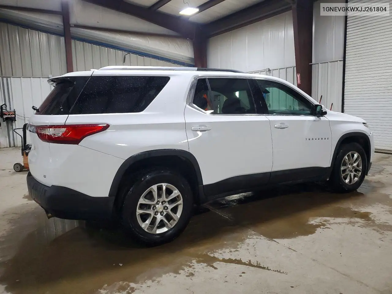 2018 Chevrolet Traverse Lt VIN: 1GNEVGKWXJJ261804 Lot: 61704186