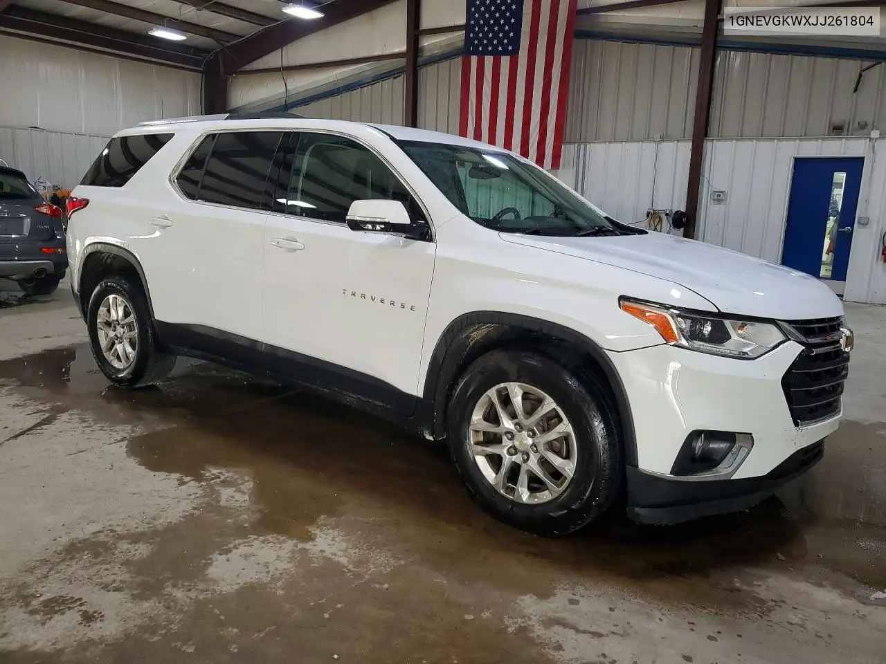 2018 Chevrolet Traverse Lt VIN: 1GNEVGKWXJJ261804 Lot: 61704186