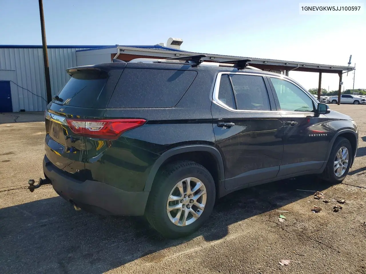 2018 Chevrolet Traverse Lt VIN: 1GNEVGKW5JJ100597 Lot: 61980016