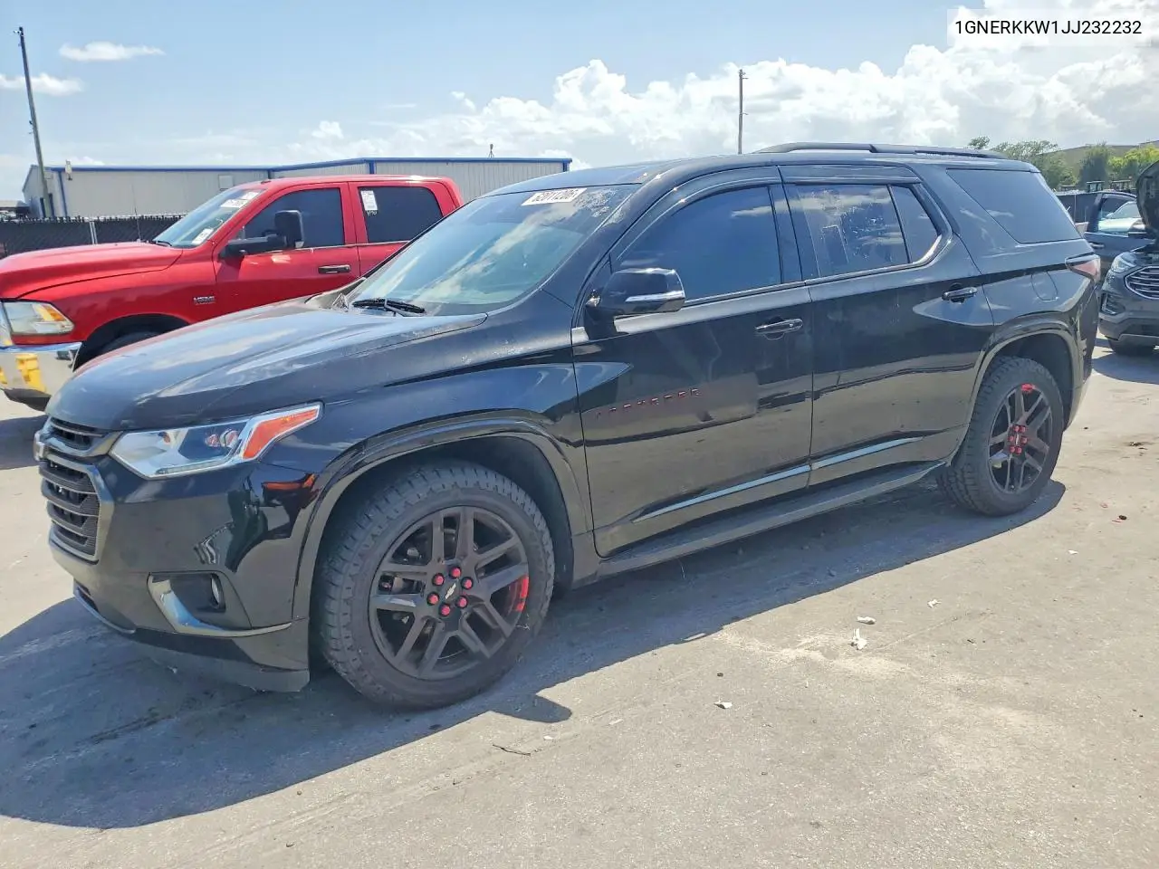 2018 Chevrolet Traverse Premier VIN: 1GNERKKW1JJ232232 Lot: 62011206