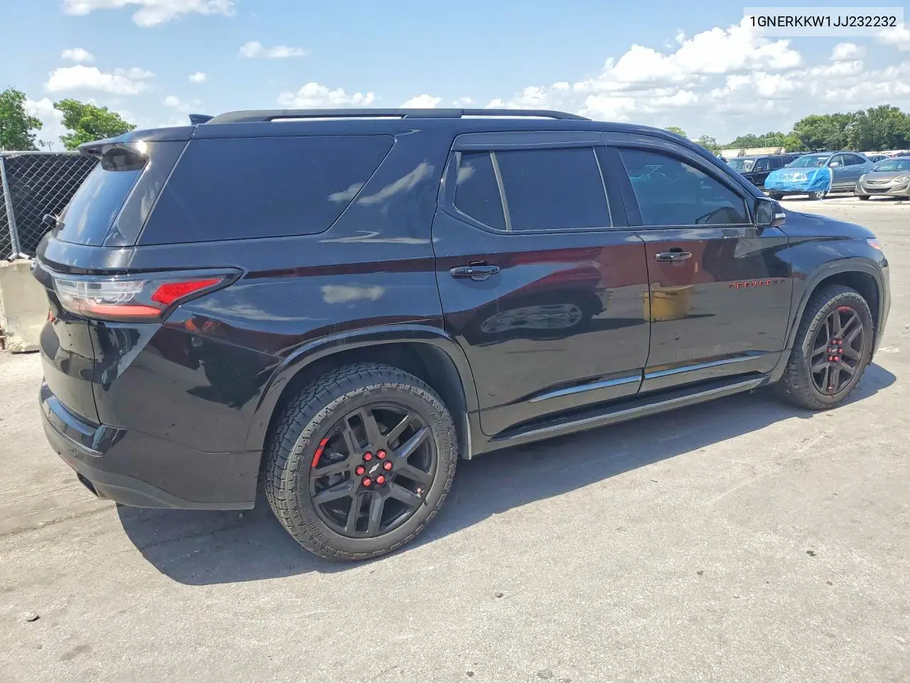 2018 Chevrolet Traverse Premier VIN: 1GNERKKW1JJ232232 Lot: 62011206