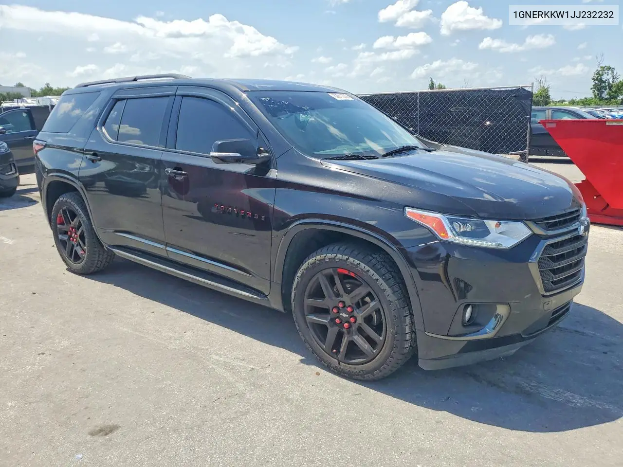 2018 Chevrolet Traverse Premier VIN: 1GNERKKW1JJ232232 Lot: 62011206
