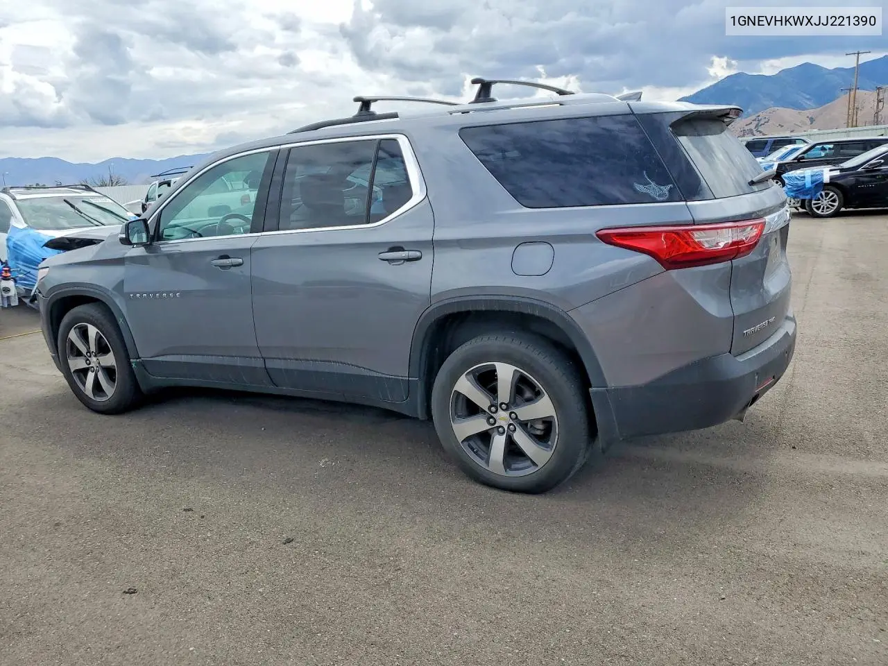 2018 Chevrolet Traverse Lt VIN: 1GNEVHKWXJJ221390 Lot: 62324836