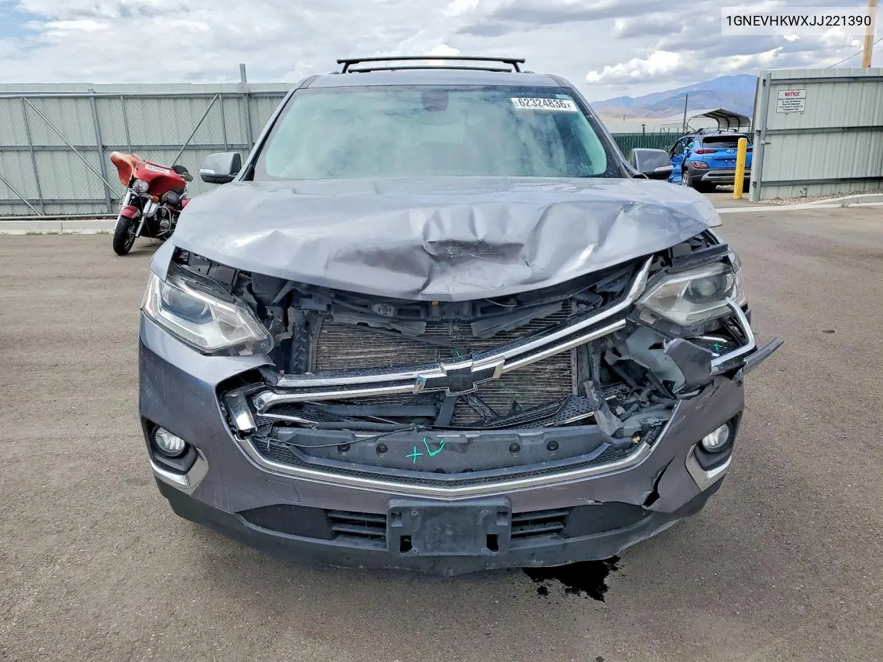 2018 Chevrolet Traverse Lt VIN: 1GNEVHKWXJJ221390 Lot: 62324836