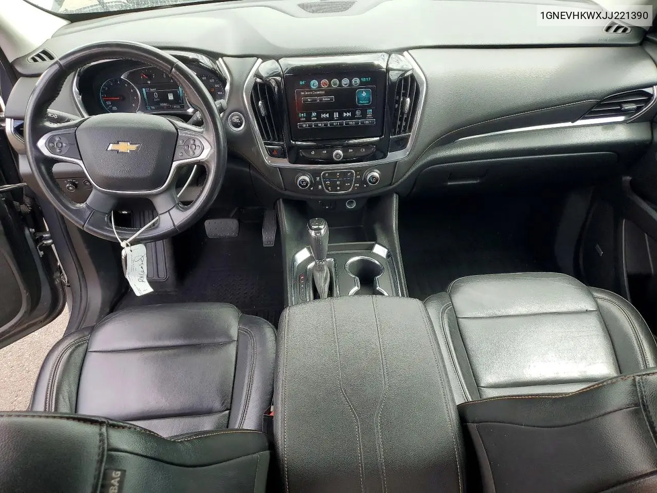 2018 Chevrolet Traverse Lt VIN: 1GNEVHKWXJJ221390 Lot: 62324836