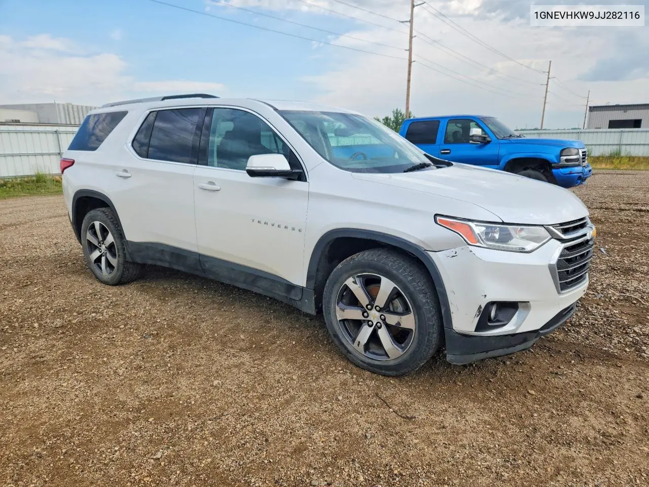 2018 Chevrolet Traverse Lt VIN: 1GNEVHKW9JJ282116 Lot: 85973535