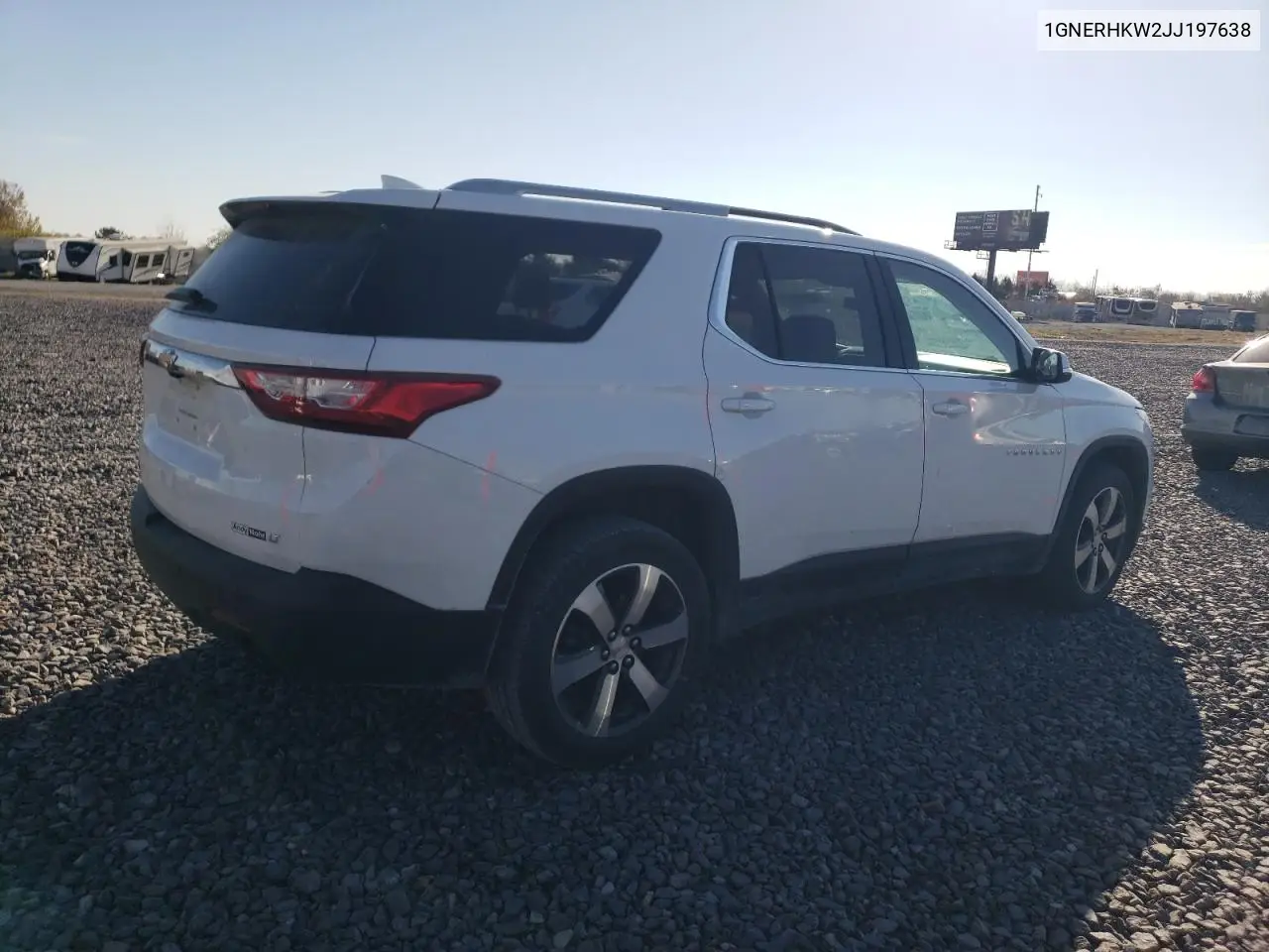 1GNERHKW2JJ197638 2018 Chevrolet Traverse Lt