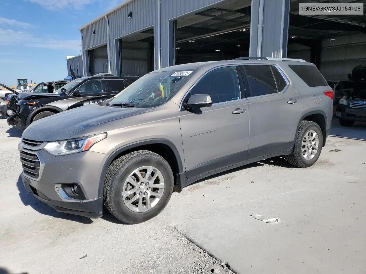 1GNEVGKW3JJ154108 2018 Chevrolet Traverse Lt