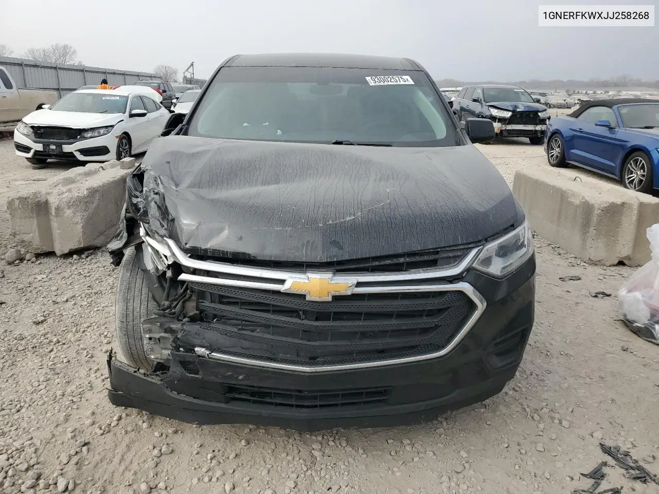 1GNERFKWXJJ258268 2018 Chevrolet Traverse Ls