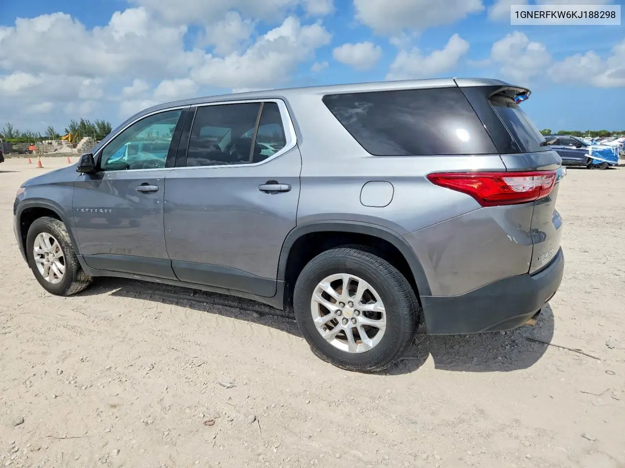1GNERFKW6KJ188298 2019 Chevrolet Traverse Ls