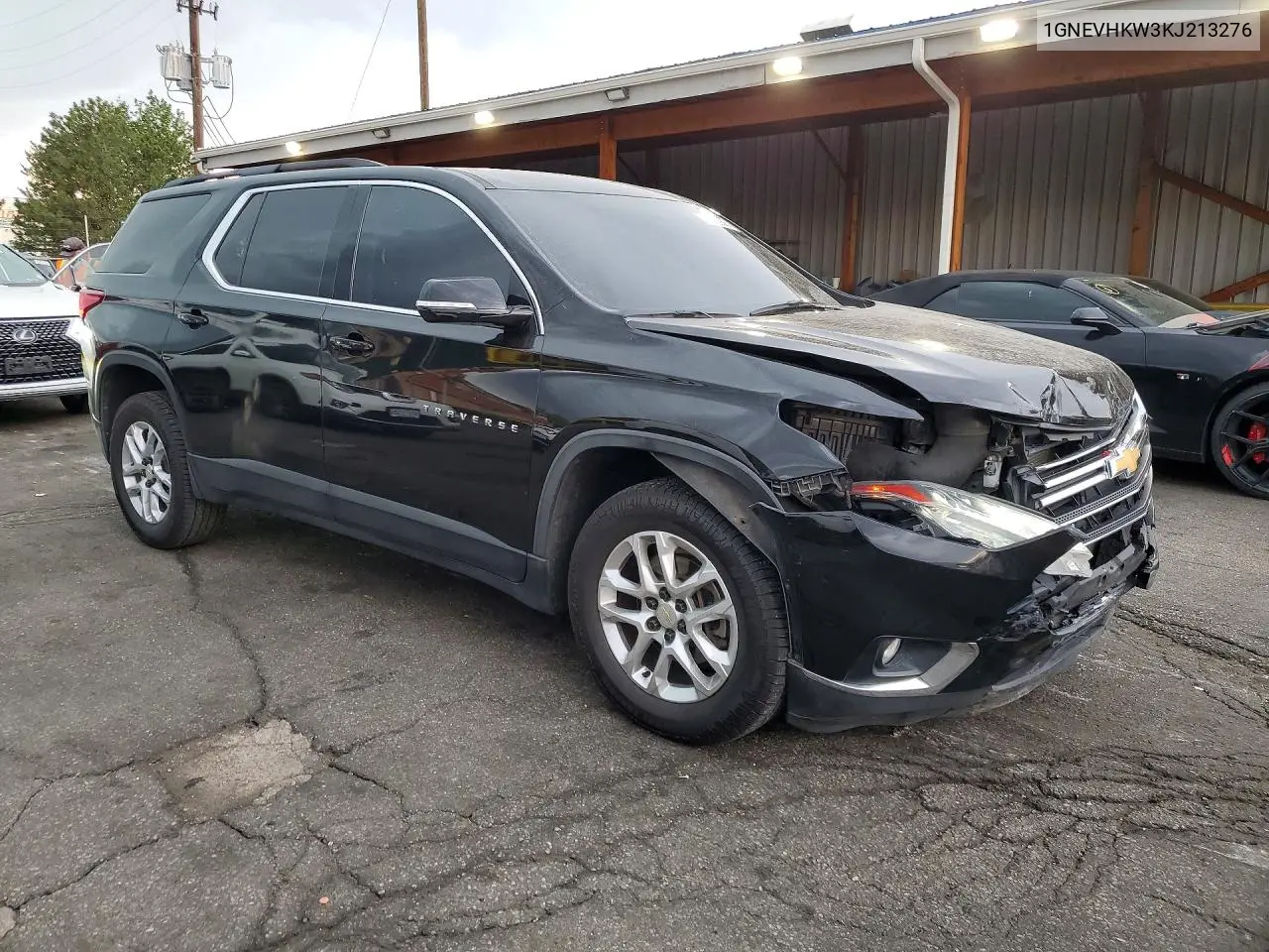 2019 Chevrolet Traverse Lt VIN: 1GNEVHKW3KJ213276 Lot: 56542956