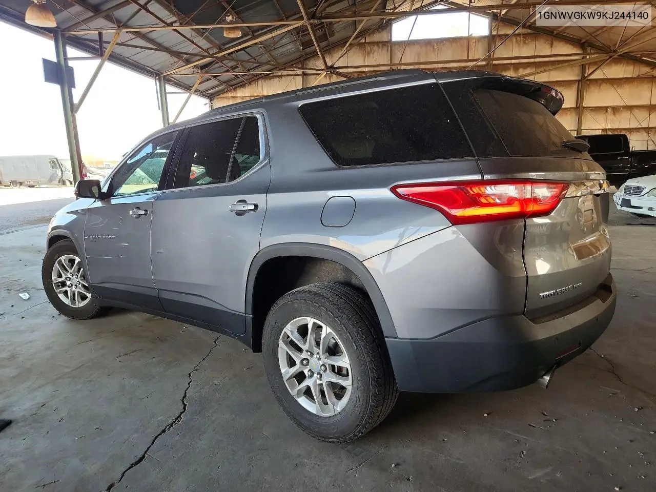 2019 Chevrolet Traverse Lt VIN: 1GNEVGKW9KJ244140 Lot: 56827426