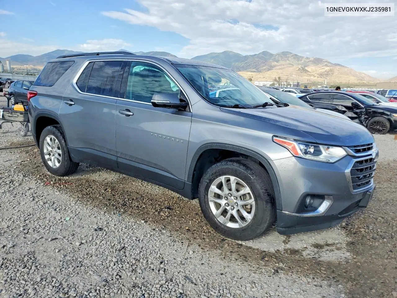 2019 Chevrolet Traverse Lt VIN: 1GNEVGKWXKJ235981 Lot: 59331056
