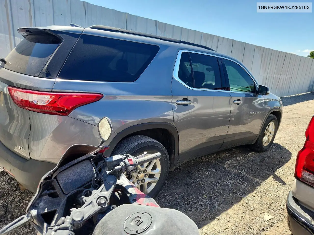 2019 Chevrolet Traverse Lt VIN: 1GNERGKW4KJ285103 Lot: 60633796