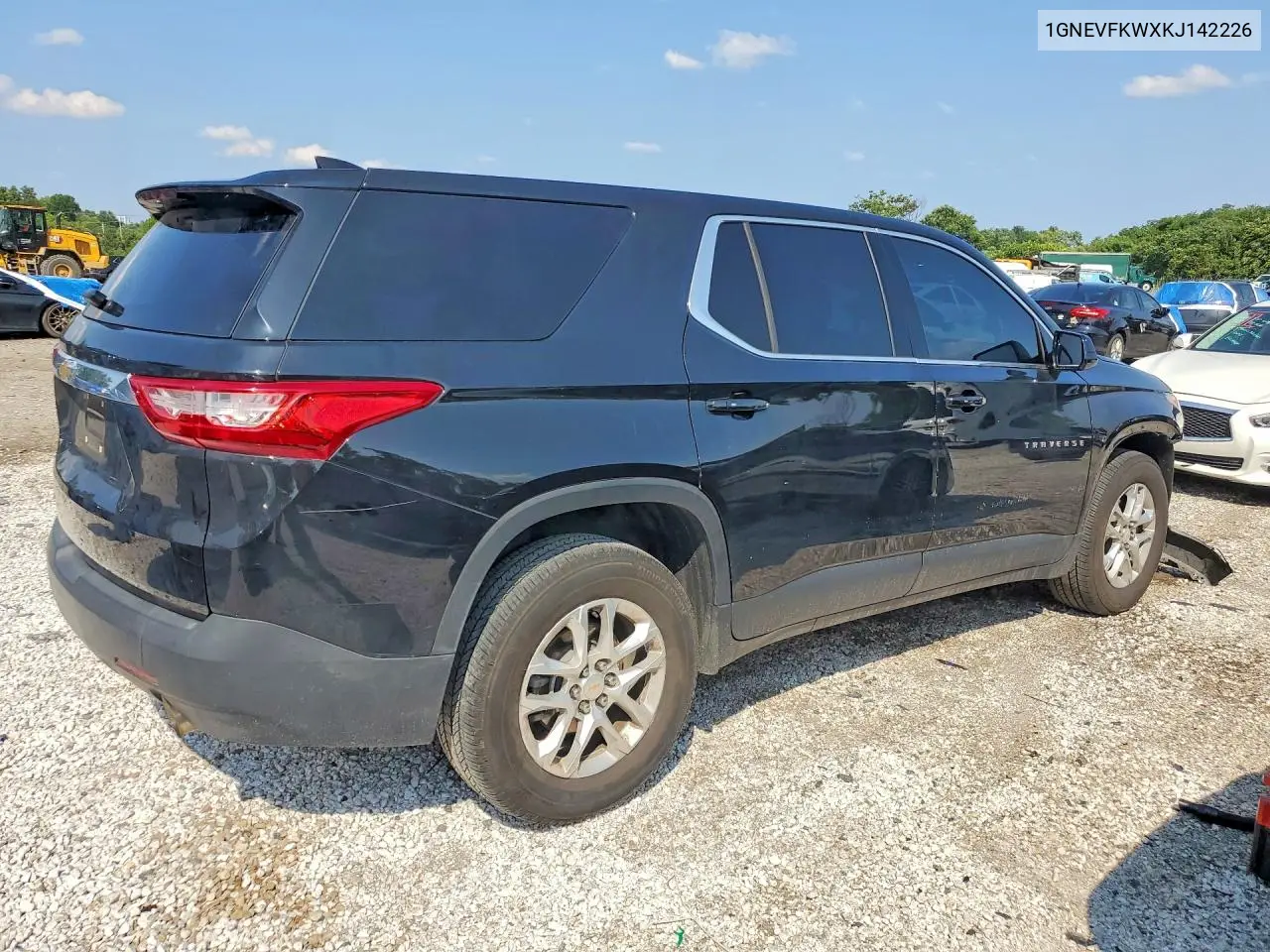 1GNEVFKWXKJ142226 2019 Chevrolet Traverse Ls