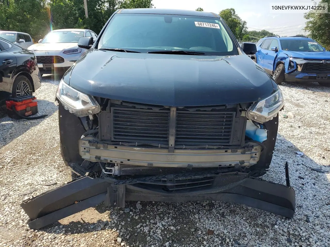1GNEVFKWXKJ142226 2019 Chevrolet Traverse Ls