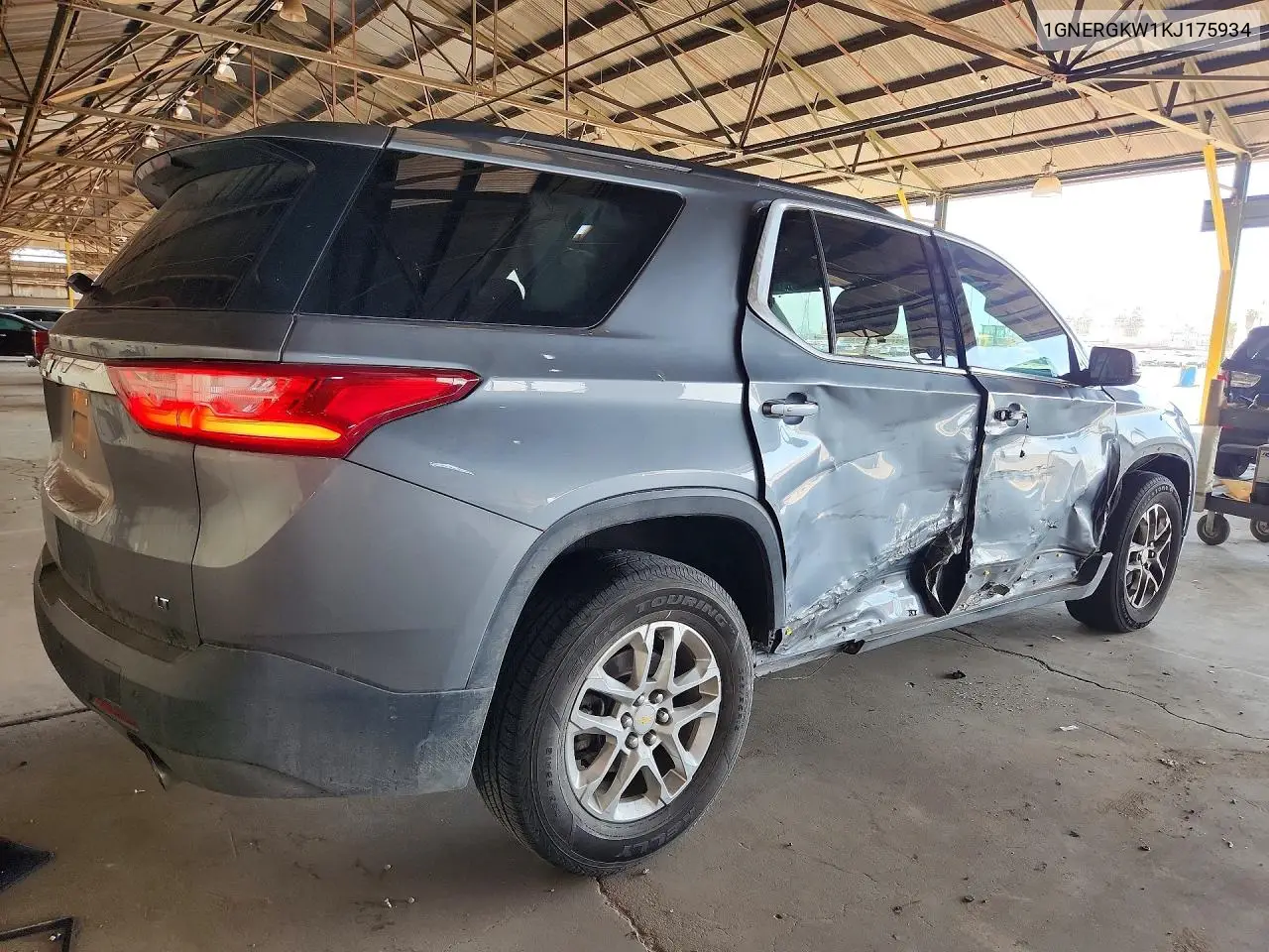 2019 Chevrolet Traverse Lt VIN: 1GNERGKW1KJ175934 Lot: 60769326