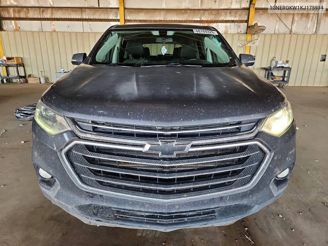 2019 Chevrolet Traverse Lt VIN: 1GNERGKW1KJ175934 Lot: 60769326