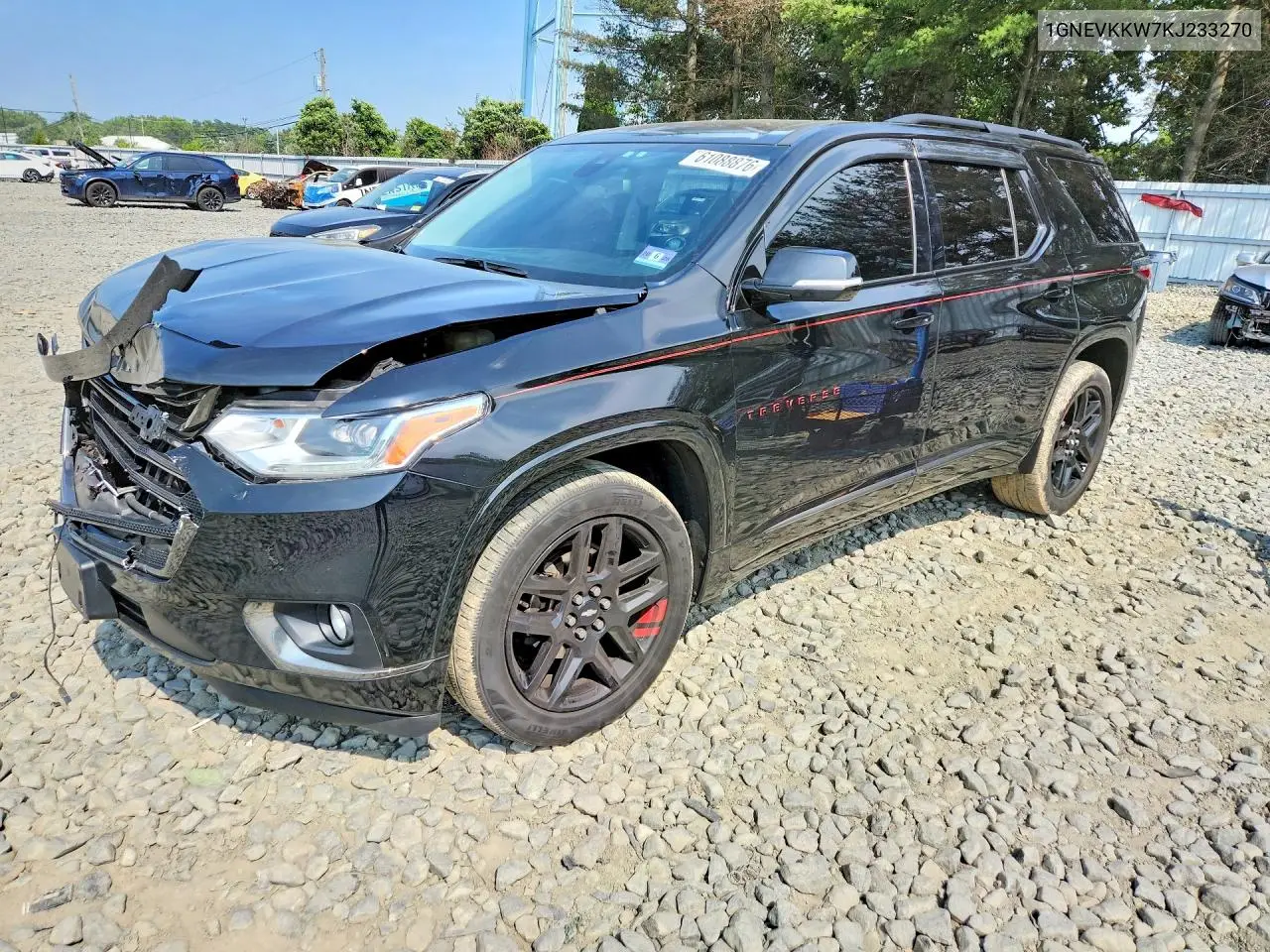 2019 Chevrolet Traverse Premier VIN: 1GNEVKKW7KJ233270 Lot: 61088876