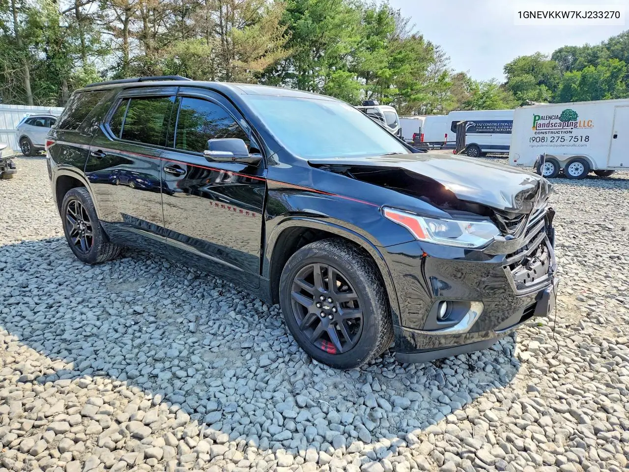2019 Chevrolet Traverse Premier VIN: 1GNEVKKW7KJ233270 Lot: 61088876