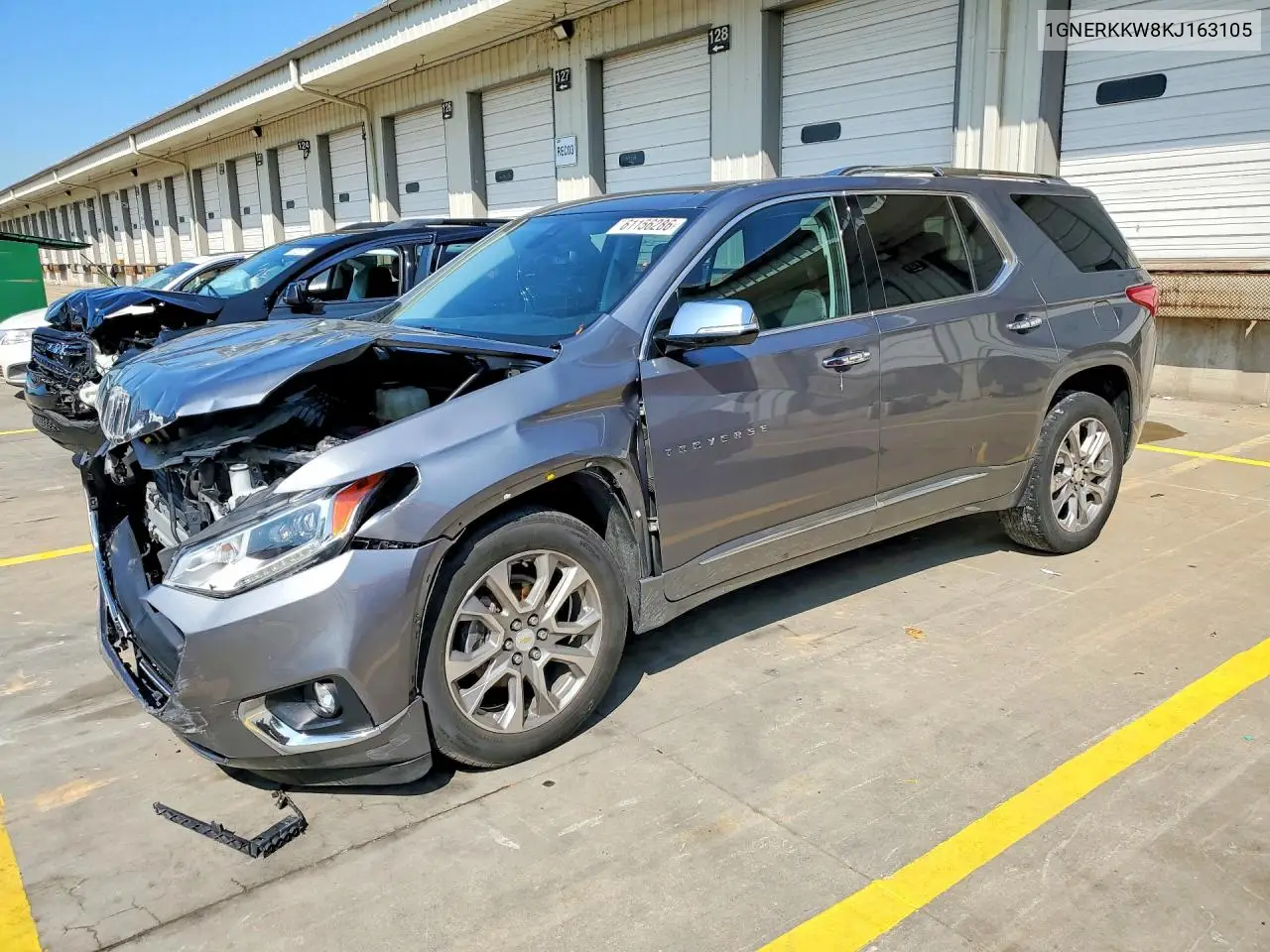 2019 Chevrolet Traverse Premier VIN: 1GNERKKW8KJ163105 Lot: 61156286