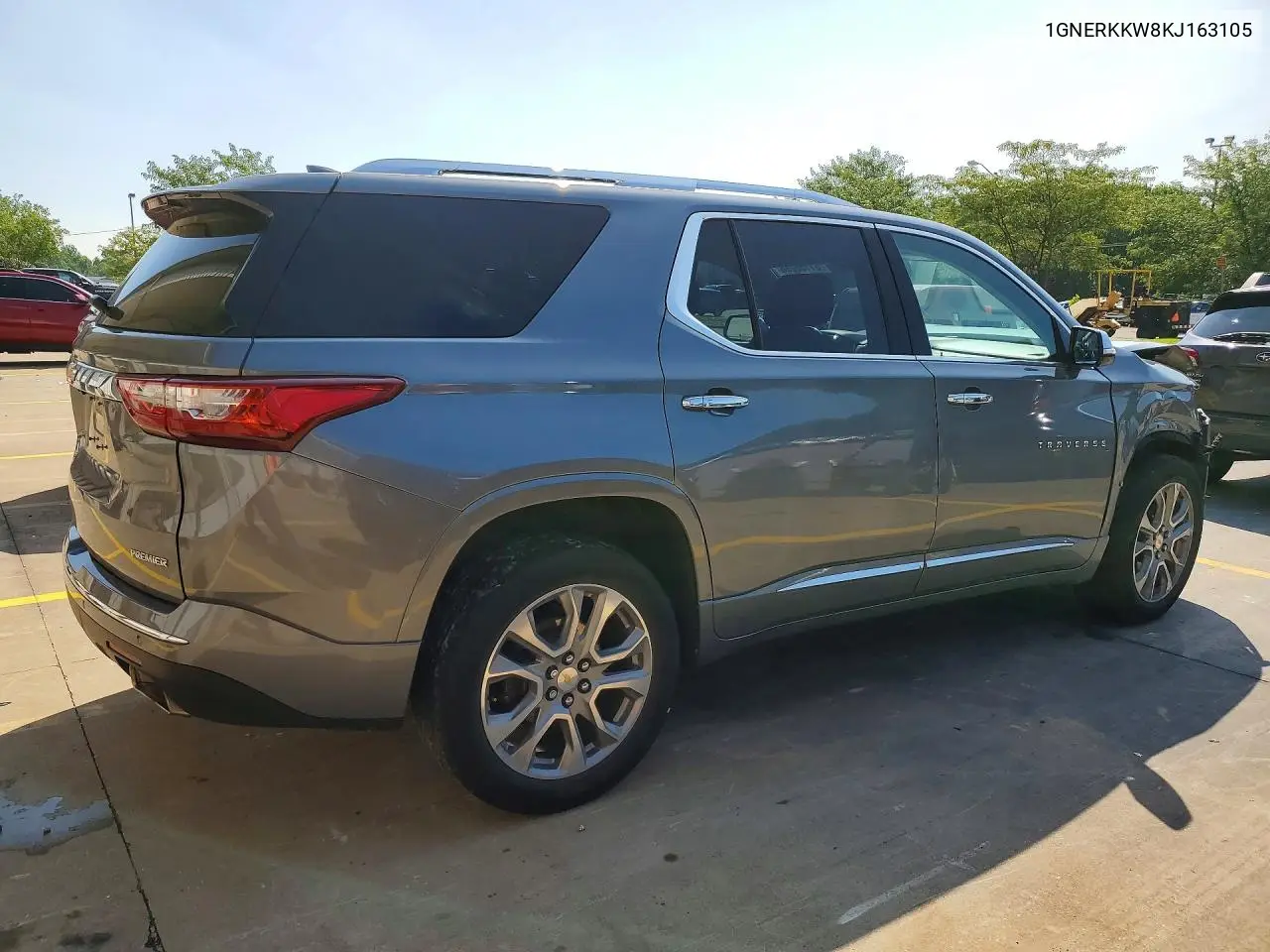 2019 Chevrolet Traverse Premier VIN: 1GNERKKW8KJ163105 Lot: 61156286