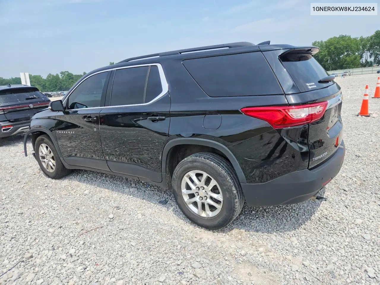 2019 Chevrolet Traverse Lt VIN: 1GNERGKW8KJ234624 Lot: 61435216