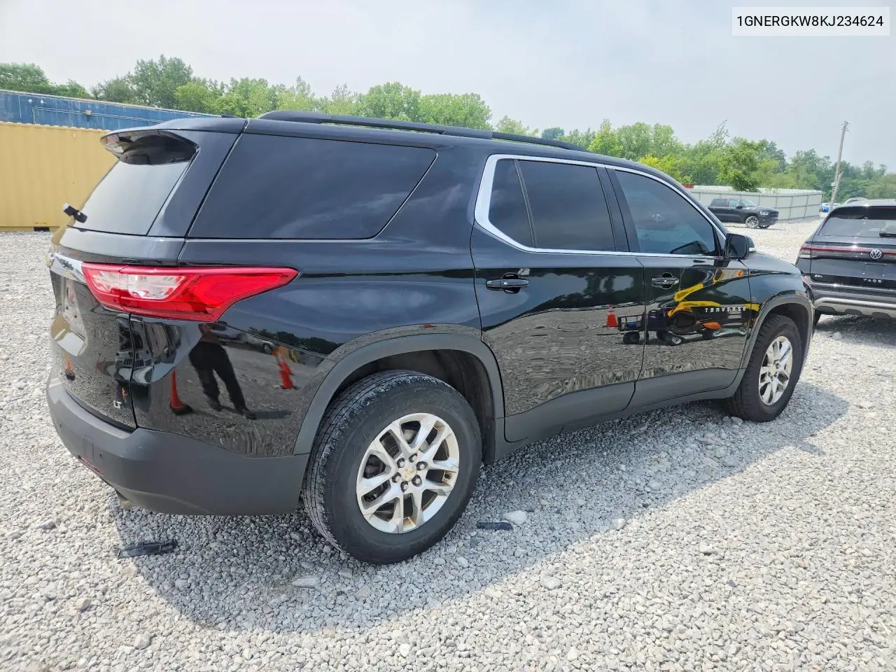 2019 Chevrolet Traverse Lt VIN: 1GNERGKW8KJ234624 Lot: 61435216