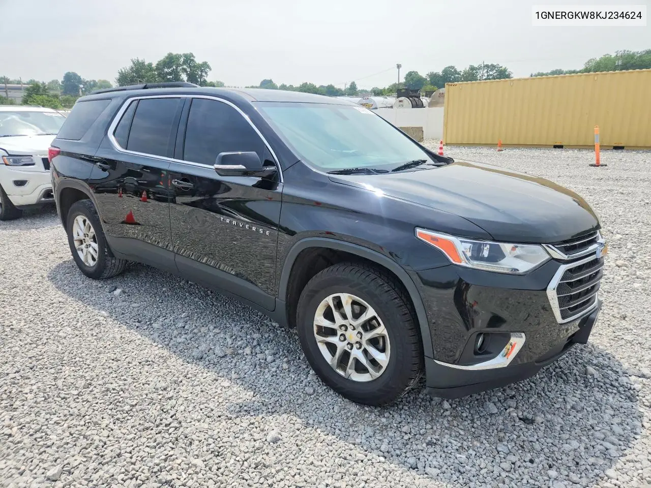 2019 Chevrolet Traverse Lt VIN: 1GNERGKW8KJ234624 Lot: 61435216