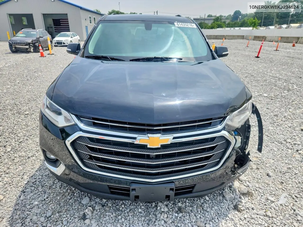 2019 Chevrolet Traverse Lt VIN: 1GNERGKW8KJ234624 Lot: 61435216