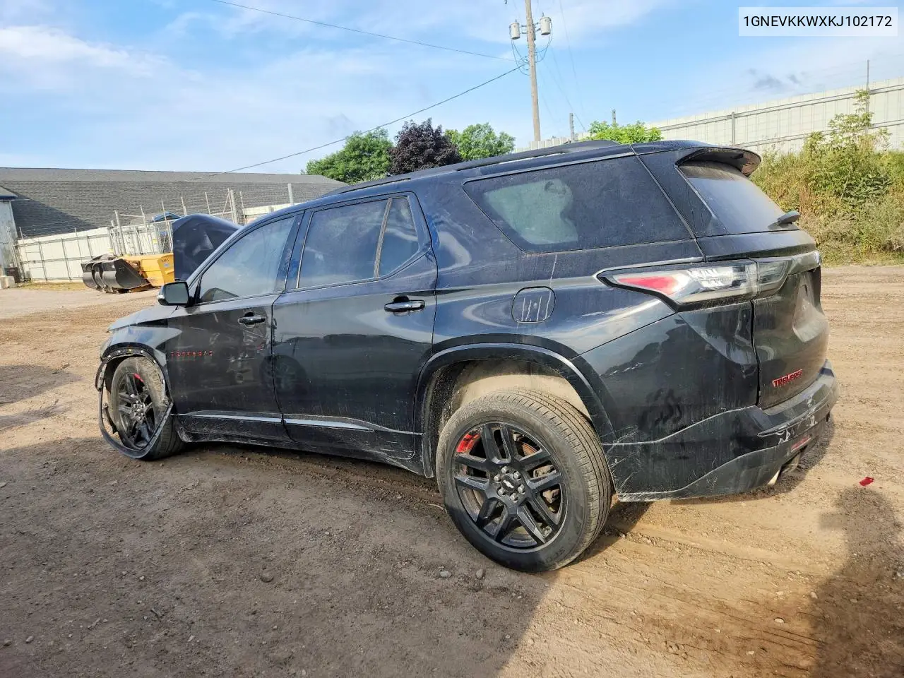 2019 Chevrolet Traverse Premier VIN: 1GNEVKKWXKJ102172 Lot: 61510606