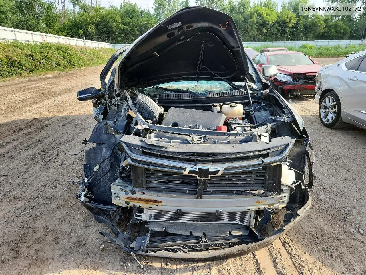 2019 Chevrolet Traverse Premier VIN: 1GNEVKKWXKJ102172 Lot: 61510606