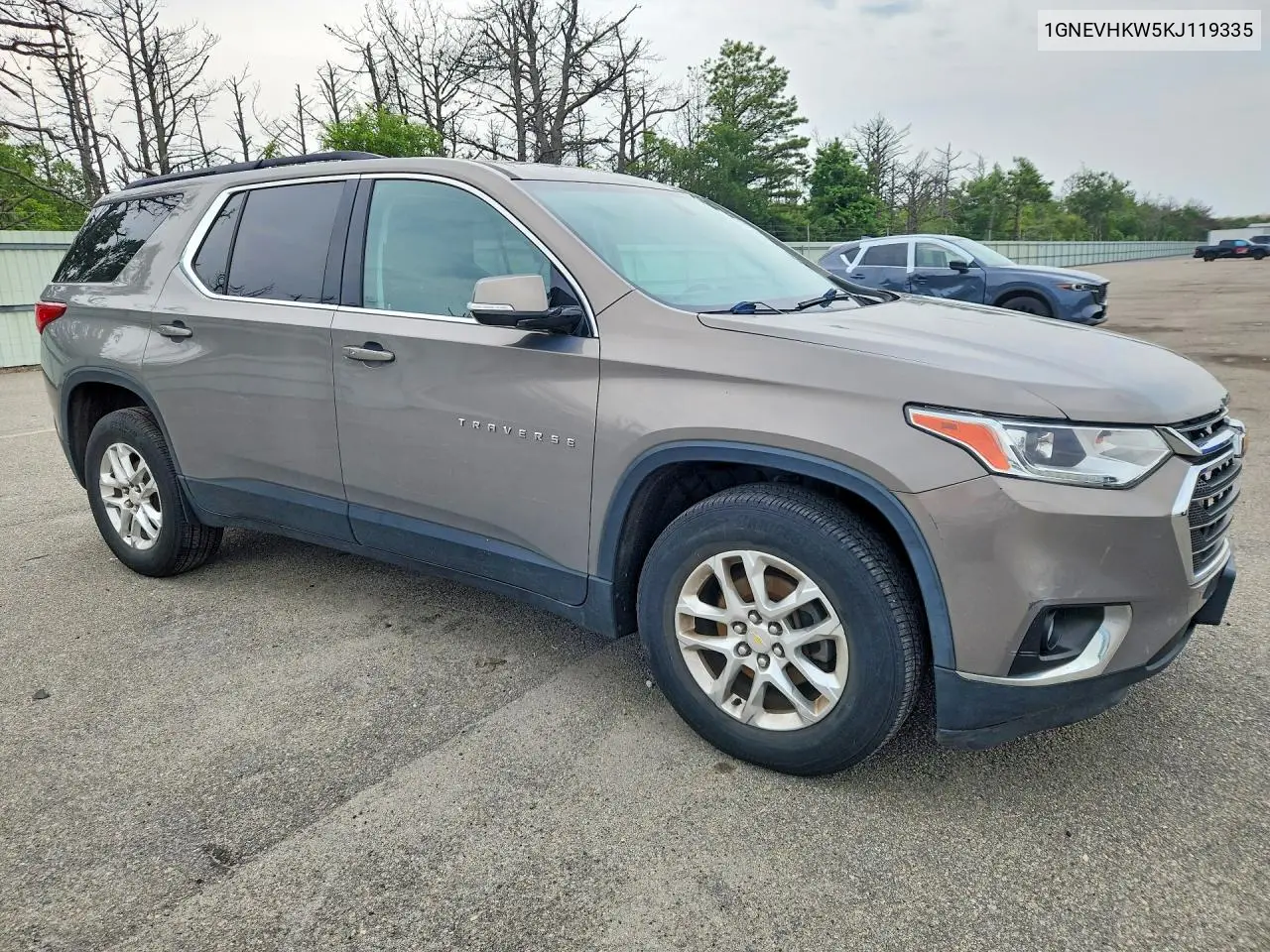 2019 Chevrolet Traverse Lt VIN: 1GNEVHKW5KJ119335 Lot: 61730076