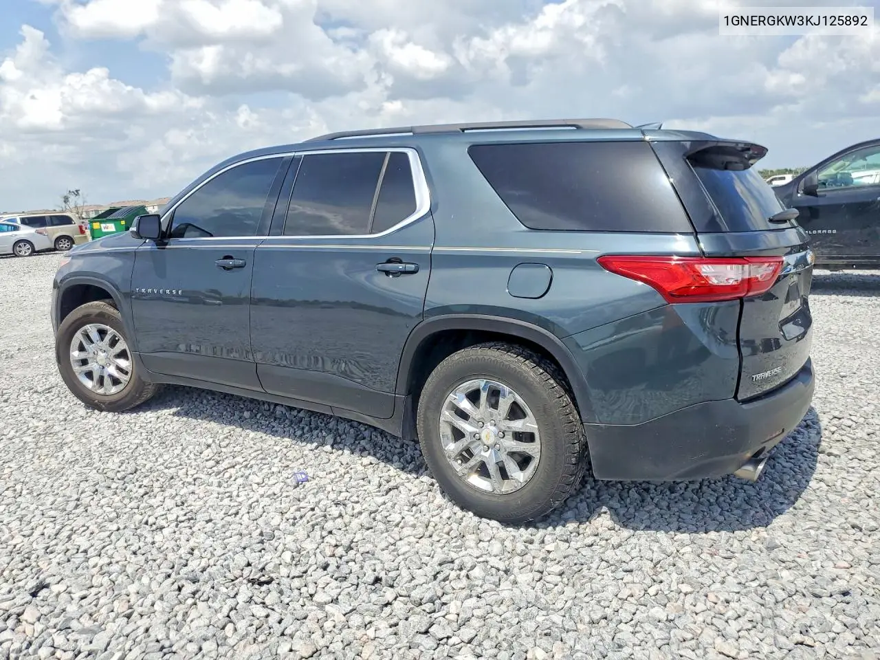 2019 Chevrolet Traverse Lt VIN: 1GNERGKW3KJ125892 Lot: 61840986