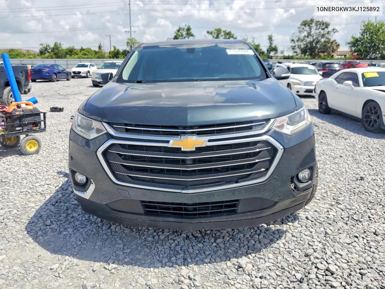 2019 Chevrolet Traverse Lt VIN: 1GNERGKW3KJ125892 Lot: 61840986