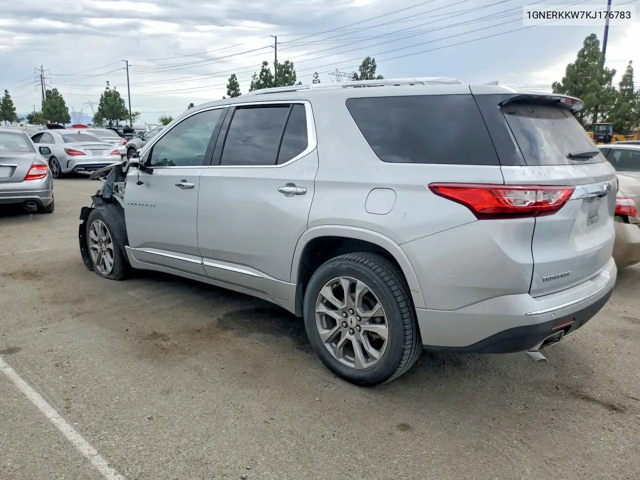2019 Chevrolet Traverse Premier VIN: 1GNERKKW7KJ176783 Lot: 61964456