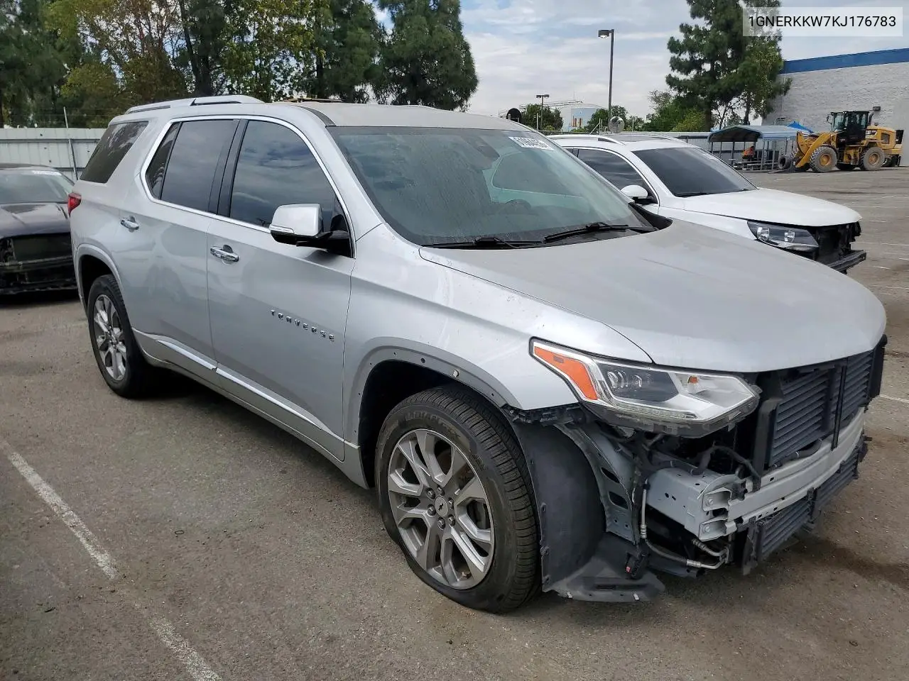2019 Chevrolet Traverse Premier VIN: 1GNERKKW7KJ176783 Lot: 61964456