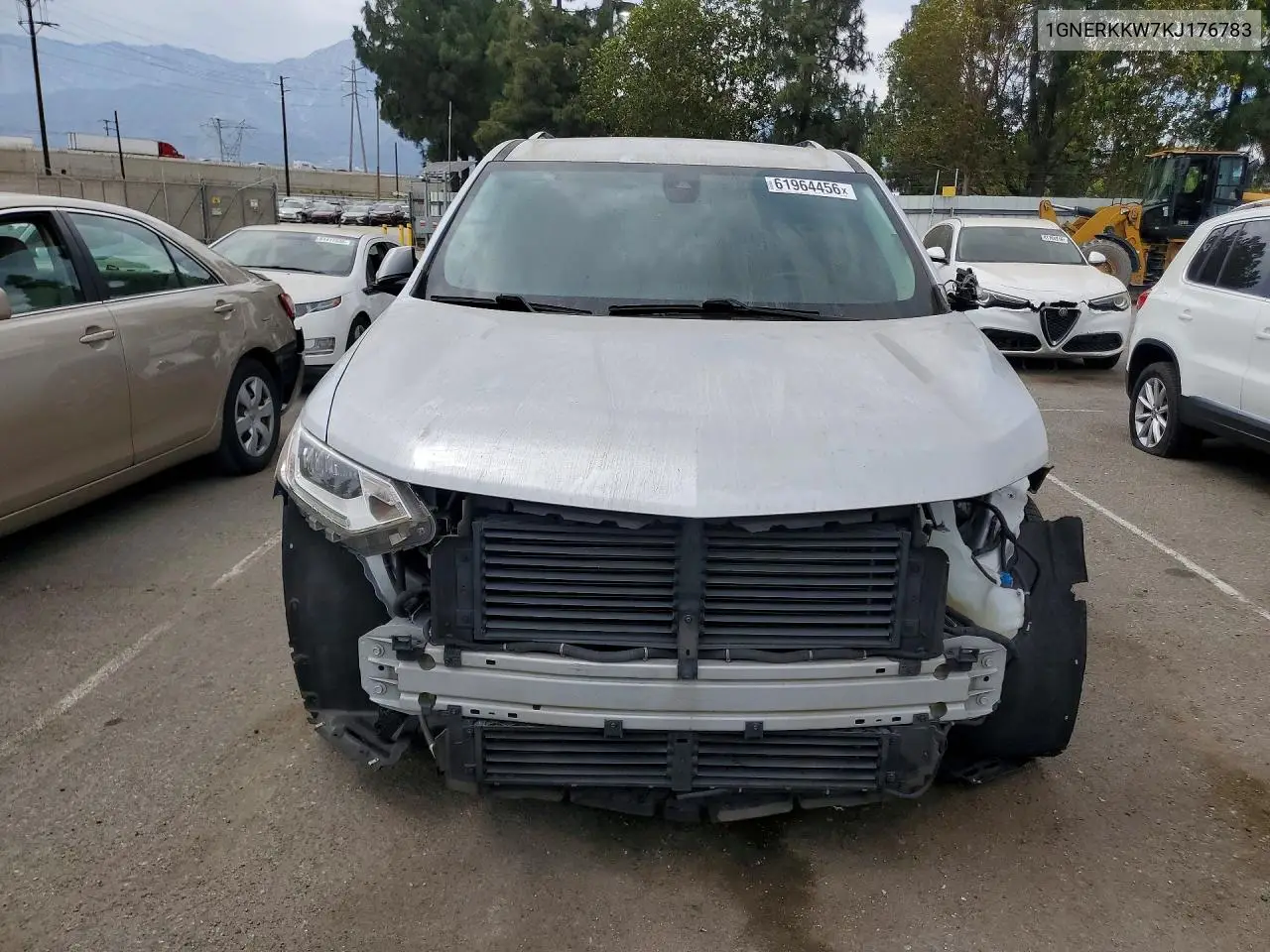 2019 Chevrolet Traverse Premier VIN: 1GNERKKW7KJ176783 Lot: 61964456