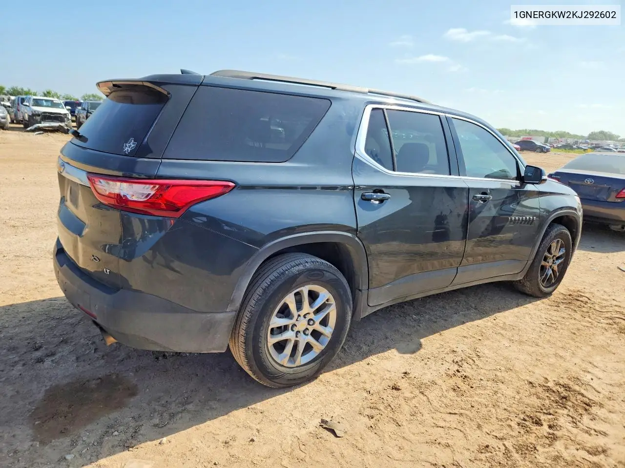 2019 Chevrolet Traverse Lt VIN: 1GNERGKW2KJ292602 Lot: 62016466