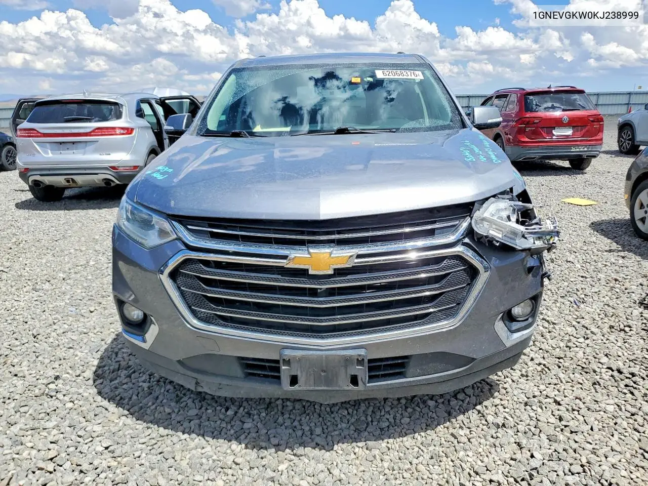 1GNEVGKW0KJ238999 2019 Chevrolet Traverse Lt